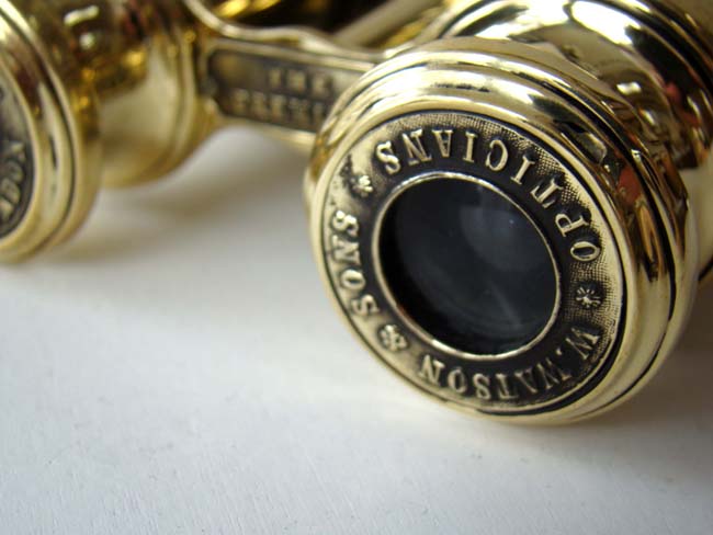 An exceptionally fine pair of Antique Binoculars dated 1901 and made by "W.Watson & Sons, Opticians, 313 High Holborn str., London." — image 4